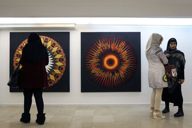 افتتاحیه نمایشگاه آثار مژده اتراک در گالری والی