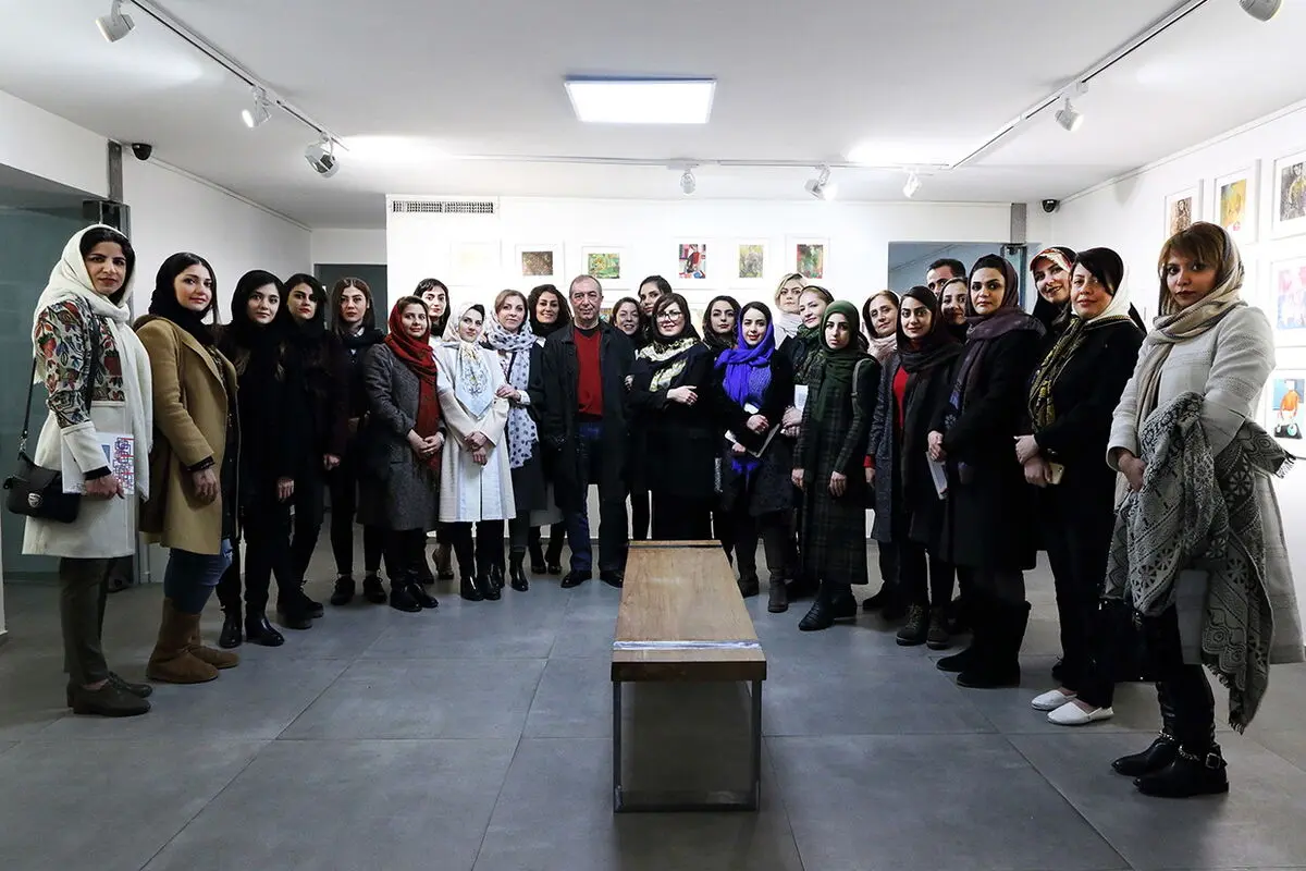 نمایشگاه آثار 37 هنرمند در قطع کوچک با حمایت بابک اطمینانی در گالری مژده