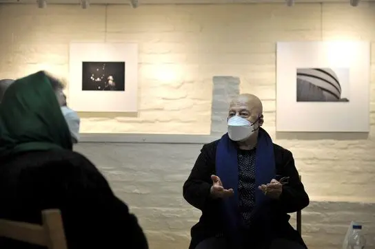 نمایشگاه عکس های سید محمد احصایی در سومین دیدار هنرمند بهزاد حاتم