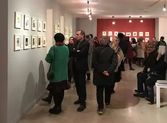 نمایشگاه آثار هفتمین سالانه تبادل چاپ دستی در گالری لاله