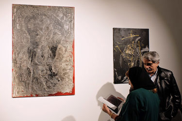 نمایشگاه آثار مصطفی دمیرچی در گالری هتل اسپیناس پالاس