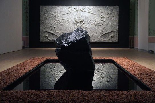 نمايشگاه بيژن بصيری در موزه هنرهای معاصر شهر پالرمو  ايتاليا 