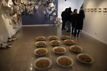 نمایشگاه چیدمان لیلا جوینده در گالری ویستا