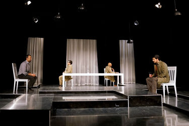 اجرای نمایش "مرگ و دوشیزه" در تماشاخانه پالیز