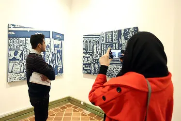 نمایشگاه نقاشی مهرناز توکلی در آرت‌سنتر باغ