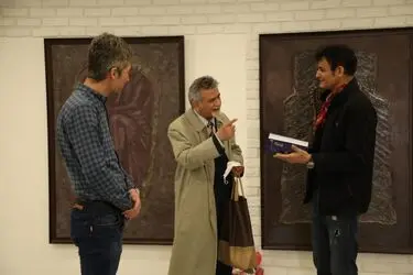 محمد محمدزاده در گالری ماهر