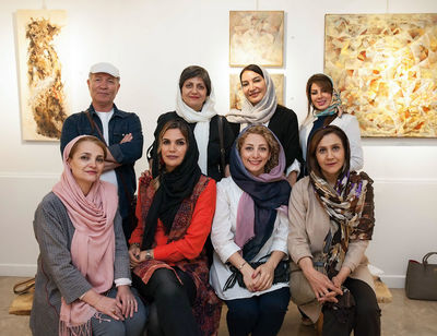 10 نقاش به نفع بیماران مبتلا به سرطان در گالری بهنام دهش پور/ گزارش تصویری 