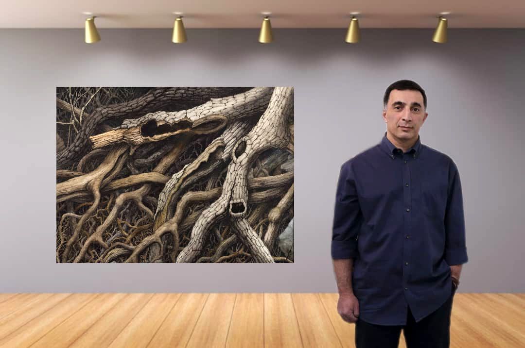 Aref Geranmayeh and Contemporary Watercolors at Mojdeh Gallery