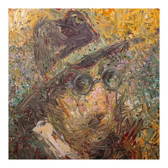 Alireza Asanloo, Sadegh Hedayat in Mojdeh Art Gallery