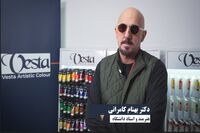 بهنام کامرانی: روزی رنگ وستا با برندهای خارجی رقابت خواهد کرد/ ویدئو