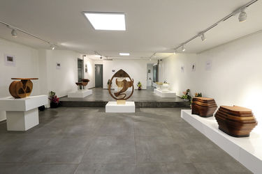 نمایشگاه مجسمه‌های کاربردی ستاره امین الهی در گالری مژده‎