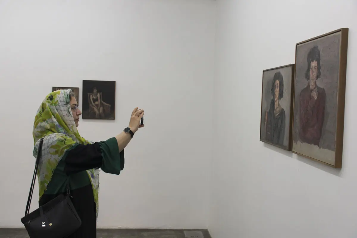نمایشگاه نقاشی رسول اکبرلو در گالری اُ