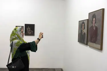 نمایشگاه نقاشی رسول اکبرلو در گالری اُ