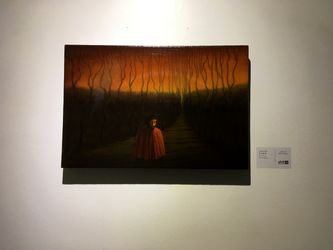 نمایشگاه نقاشی­‌ امید شایان با عنوان «کمدی الهی به روایت امید شایان" در گالری ثالث