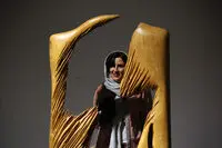 Fatemeh Emdadian Sculpture Expo in Iranshahr Gallery
