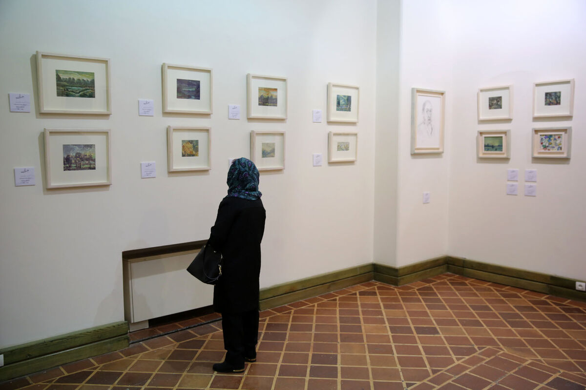 افتتاحیه نمایشگاه آثار احمد اسفندیاری در آرت سنتر باغ