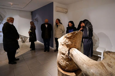 نمایشگاه پیکره‌های جنبشی آرش فاتح در گالری ویستا