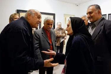 نمایشگاه آثار ایرج اسکندری در گالری ساربان