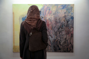 افتتاحیه نمایشگاه نقاشی‌های علی گلستانه در گالری مریم فصیحی هرندی