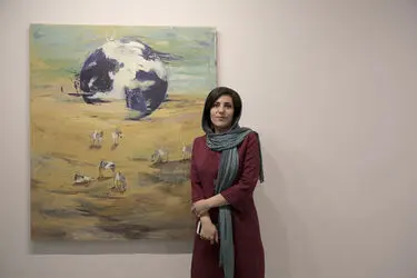 نمایشگاه نقاشی مرضیه قاسم‌پور در گالری الهه