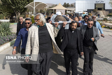 مراسم تشییع پیکر همایون ارشادی