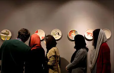 نمایشگاه های گالری شیرین در سال 95