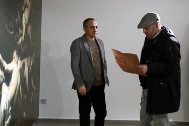 عظیم مرکباتچی با کانسپت کوراب در گالری مژده