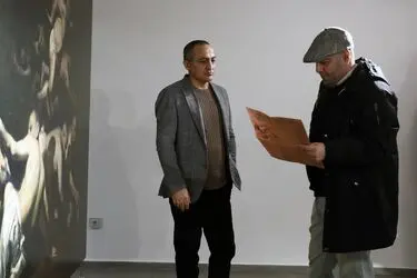 عظیم مرکباتچی با کانسپت کوراب در گالری مژده