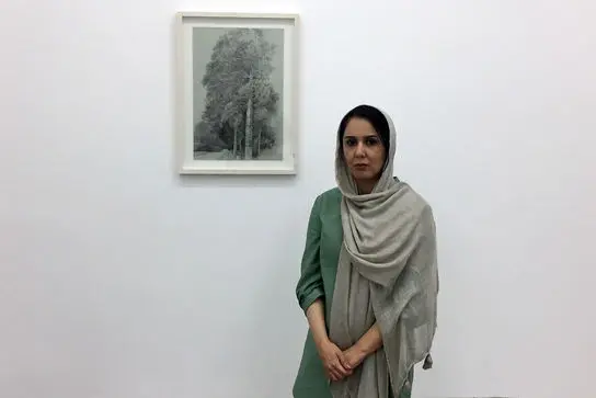نمایشگاه آثار افسانه مسائلی در گالری اُ