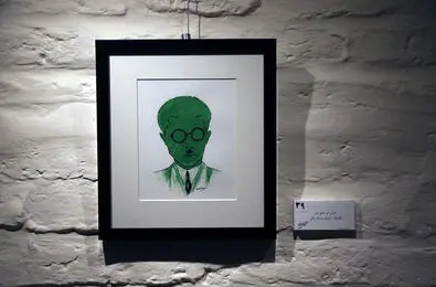 Saeid Emkani Drawings at Golestan Gallery
