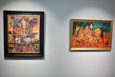 نمایشگاه گروهی آثار فیگوراتیو بزرگان هنر ایران در گالری فرمانفرما