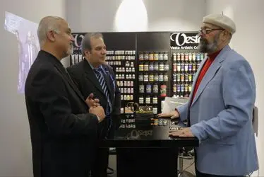 Vesta Color at the first Tehran Art Fair
