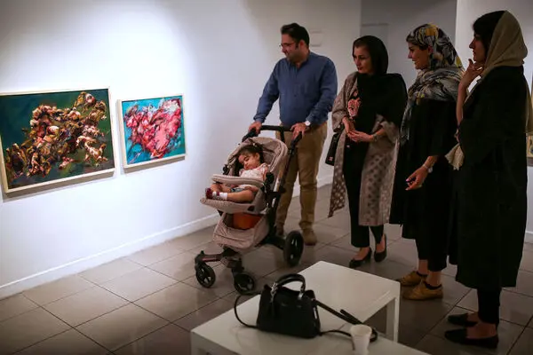 ببینید: "هورقلیا" ارغوان حیدری‌مجد در گالری ویستا