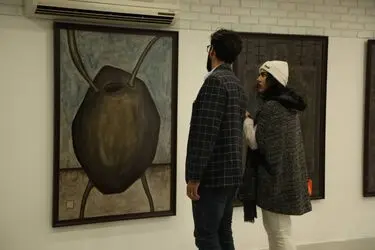 محمد محمدزاده در گالری ماهر