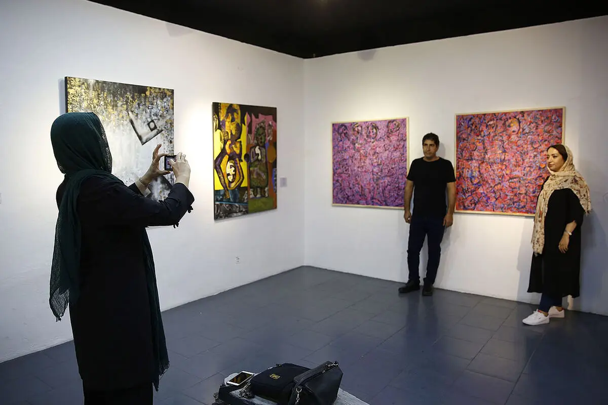 نمایشگاه گروهی نقاشی در گالری فردا