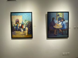 خالد صدیق ال مطوا Khalid Seddiq اتحاد گالری ابوظبی 