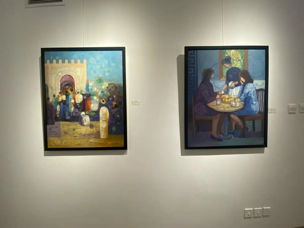 خالد صدیق ال مطوا Khalid Seddiq اتحاد گالری ابوظبی 